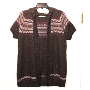 Super soft short sleeved Maurice’s hooded sweater